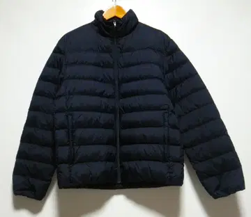 무인양품 경량 스탠드 카라 블루종 울트라 라이트 다운 자켓 남성용 L