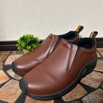 [ MERREL 머렐 ] 신발 (25) 정글모크 가죽 브라운