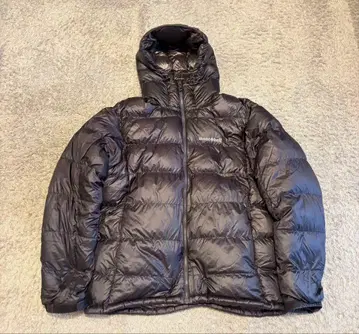 mont-bell 알파인 다운 후드티 블랙 XL