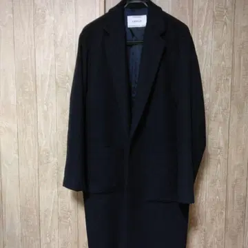 417 EDIFICE 라이트리 드롭 캐시미어 블렌드 체스터 코트