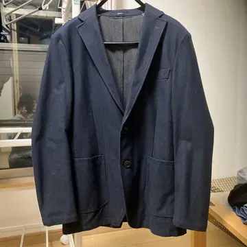 EDWIN 데니스라 테일러드 자켓 네이비 정가 15,950엔