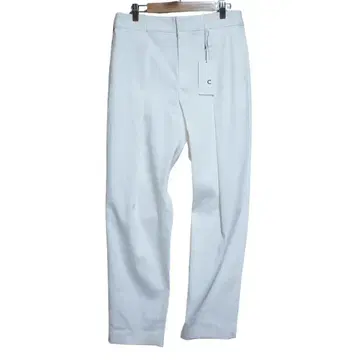 택 포함 새상품 C 플러스 C+ 시플러스 화이트 턱 팬츠/40