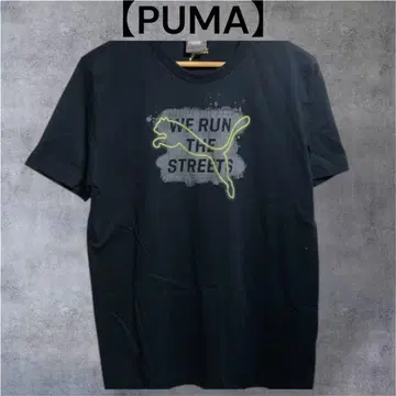 PUMA T셔츠 네이비 L사이즈