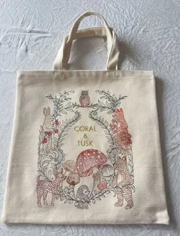 Coral & Tusk 한정 상품 토트백 Enchanted Garden