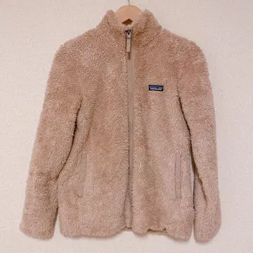 파타고니아 플리스 자켓 S 핑크 베이지