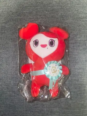 TWICE 봉제 인형 빨간색 러블리