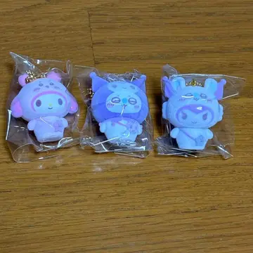 치이카와 x 산리오 캐릭터즈 시크릿 플로키 마스코트 참