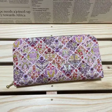 핸드메이드 장지갑 [ 북유럽 앤티크 ] 보타니컬 동물 [ B ]