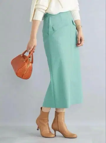 Ships 스커트 터콰이즈 블루