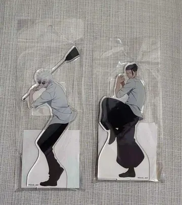 주술회전 회옥 옥절 아크릴 스탠드 고죠 사토루 게토 스구루