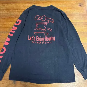 united sports 바가봉 긴팔 T셔츠 L 사이즈 블랙 USA제