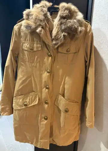 다케오 키쿠치 퍼 자켓 코트 y2k