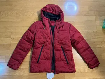 OUTDOOR PRODUCTS 빨간색 다운 자켓 XL