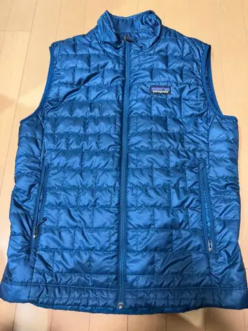 파타고니아 나노 퍼프 베스트 남성용 사이즈:M 컬러:Lagom Blue