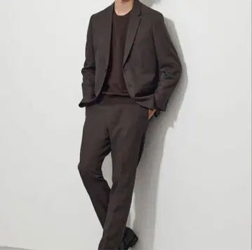 PLST 멀티 팬션 자켓 DARK BROWN