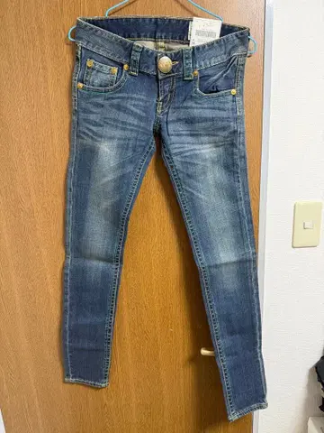 SKY JEANS 스트레이트 데님 26 블루