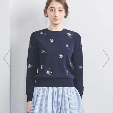 [ 새상품 ] UNITED ARROWS 비쥬 니트