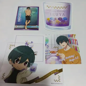 Free! 이쿠야 특전 클리어 시트 카드