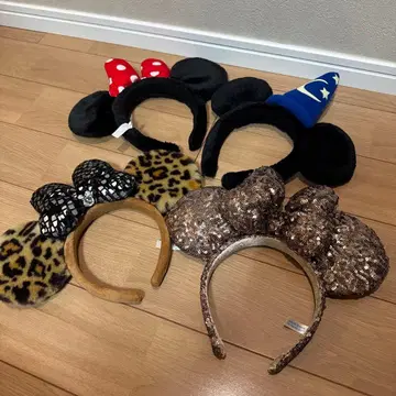 디즈니 머리띠 5세트