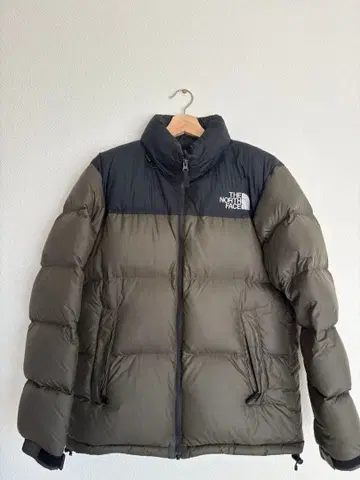 THE NORTH FACE 다운 자켓 L 사이즈 블랙/올리브