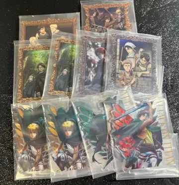 진격의 거인 제일복권 키링 묶음 판매