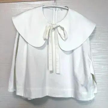 yori 와이드 칼라 블라우스