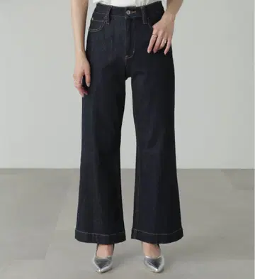 FREE'S MART 베이직 와이드 데님 팬츠