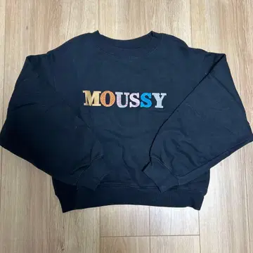 MOUSSY 블랙 트레이닝복