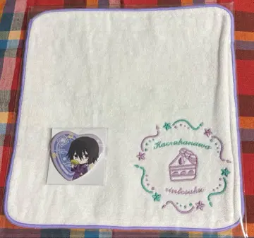 복권 메이트 캔뱃지 핸드 타월 나츠사와 사쿠