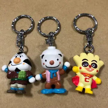 날아라! 호빵맨 텐동맨 주먹밥맨 크림팬더 키링