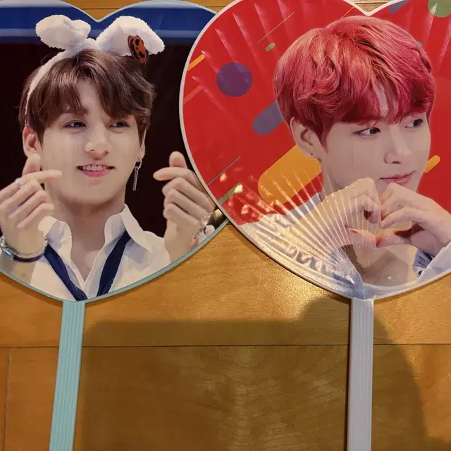 방탄 정국 부채 우치와