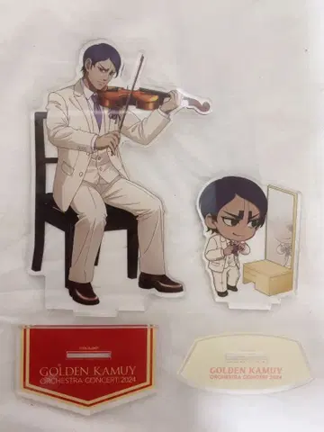 골든 카무이 아크릴 스탠드 오케스트라ver. 코이토 소위 x 2