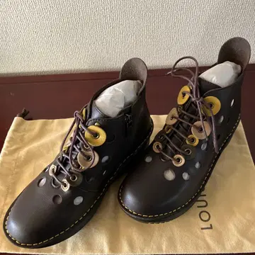 [ 미사용 ] 미라이알키 펀칭 경량 부츠 EEE 23.0cm