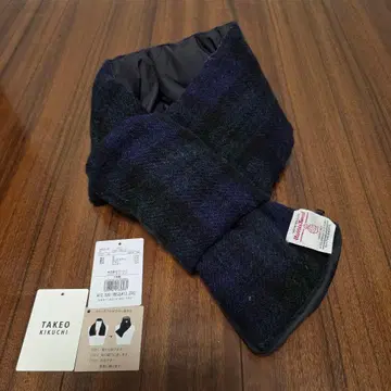 TAKEO KIKUCHI Harris Tweed 머플러