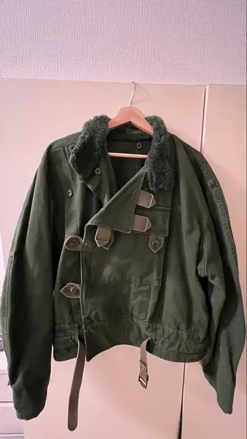 60s 스웨덴군 모터 사이클 자켓