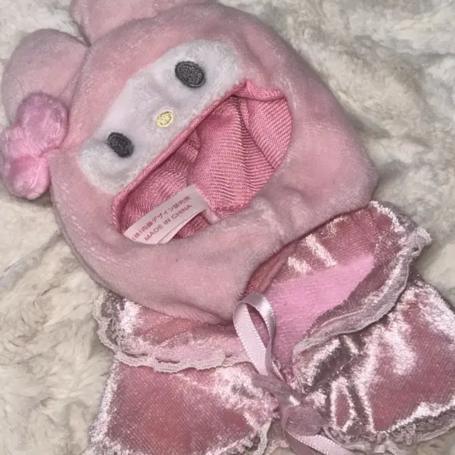 산리오 마이멜로디 10cm 인형옷 응원봉커버 엔조이 L 마멜