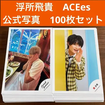 우키쇼 히다카 공식 사진 100장 세트 ACEes 미소년