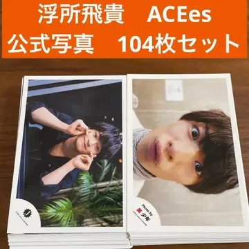 우키쇼 히다카 공식 사진 104장 세트 ACEes 미소년