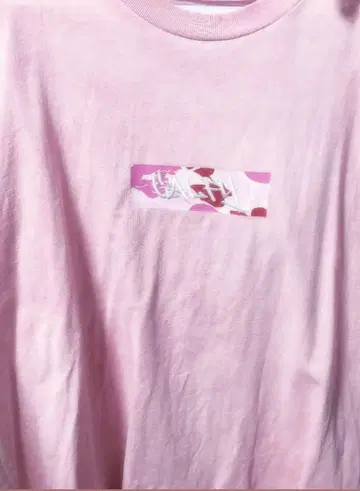 갈피 Box Logo tee 카모 T셔츠