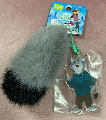 주토피아2 아크릴 키링 꼬리 포함 파우버트 디즈니