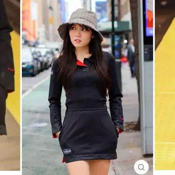 [ 완판 ] 에이스앤드레아 SLIMLINE 블랙 스커트