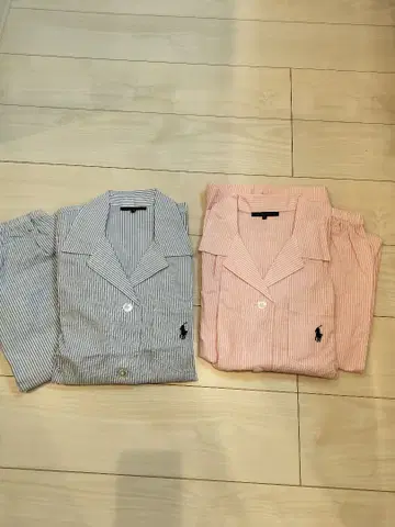 랄프 로렌 M 사이즈 파자마 2장 세트