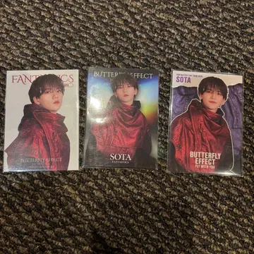 나카지마 소우타 BUTTERFLY EFFECT 포토 카드 컴프 세트