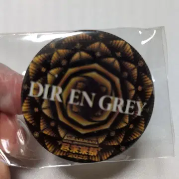 DIR EN GREY 미래제 2025 캔뱃지