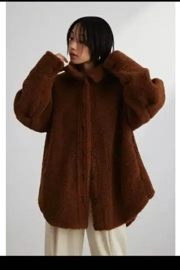 STYLEMIXER 보아 블루종 브라운