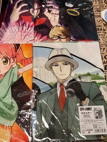 B3 천 포스터 SPY x FAMILY 스파이 패밀리 총 4점