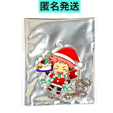주술회전 이타도리 유우지 미니 캐릭터 아크릴 키링 크리스마스 쥬쥬샵