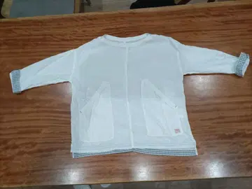 카이세이도 풀오버 린넨 77% 셔츠 워셔블 일본제