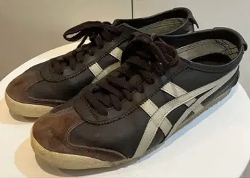 오니츠카타이거 멕시코 66 브라운 화이트