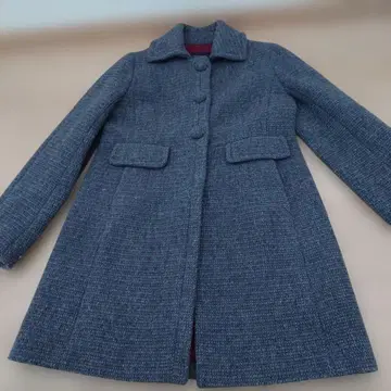 투모로우랜드 미들 기장 코트